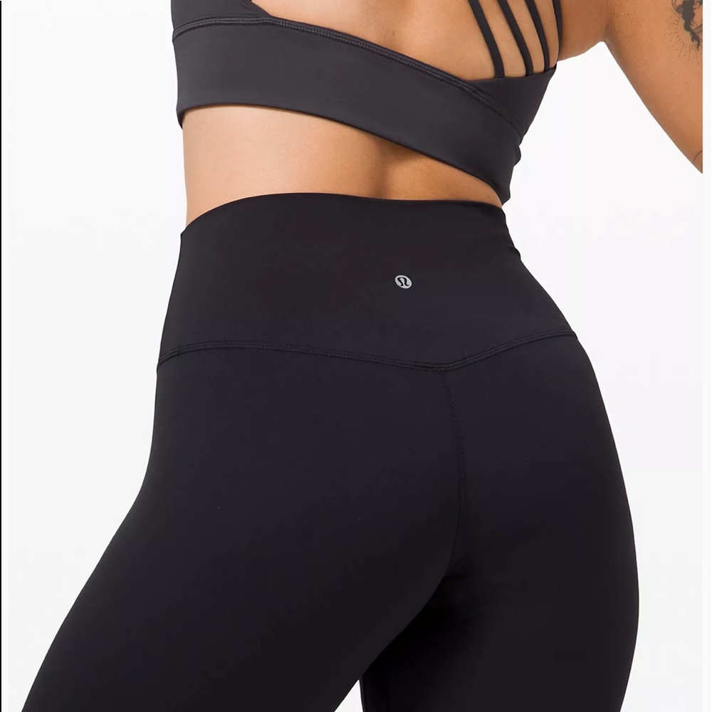 Lululemon Wunder Under/ Align in size 8 Black